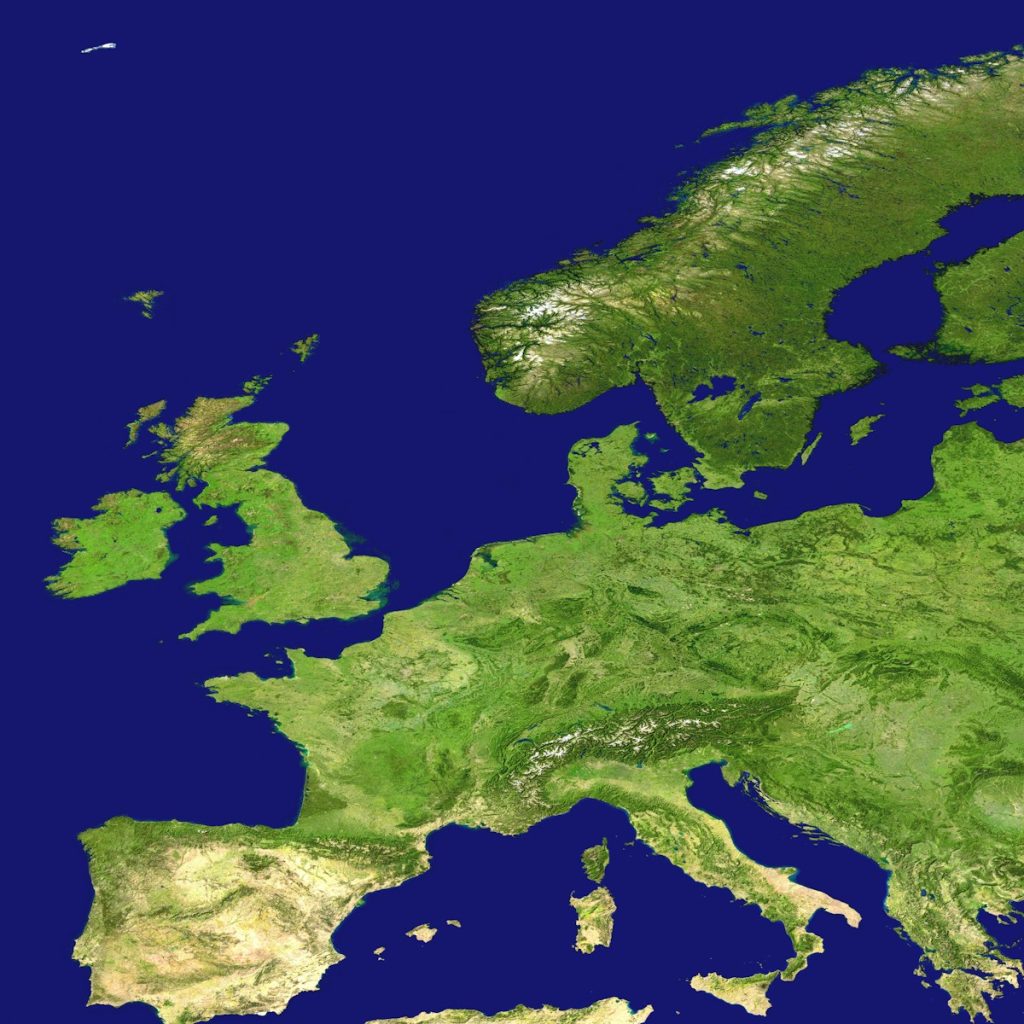 UK Council Leads the Way in Climate Tech Innovation satellite photo of islands