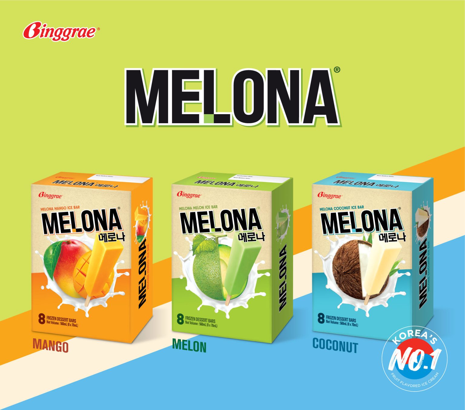 Binggrae Brings Melona Ice Bars to SIAL Paris 2024