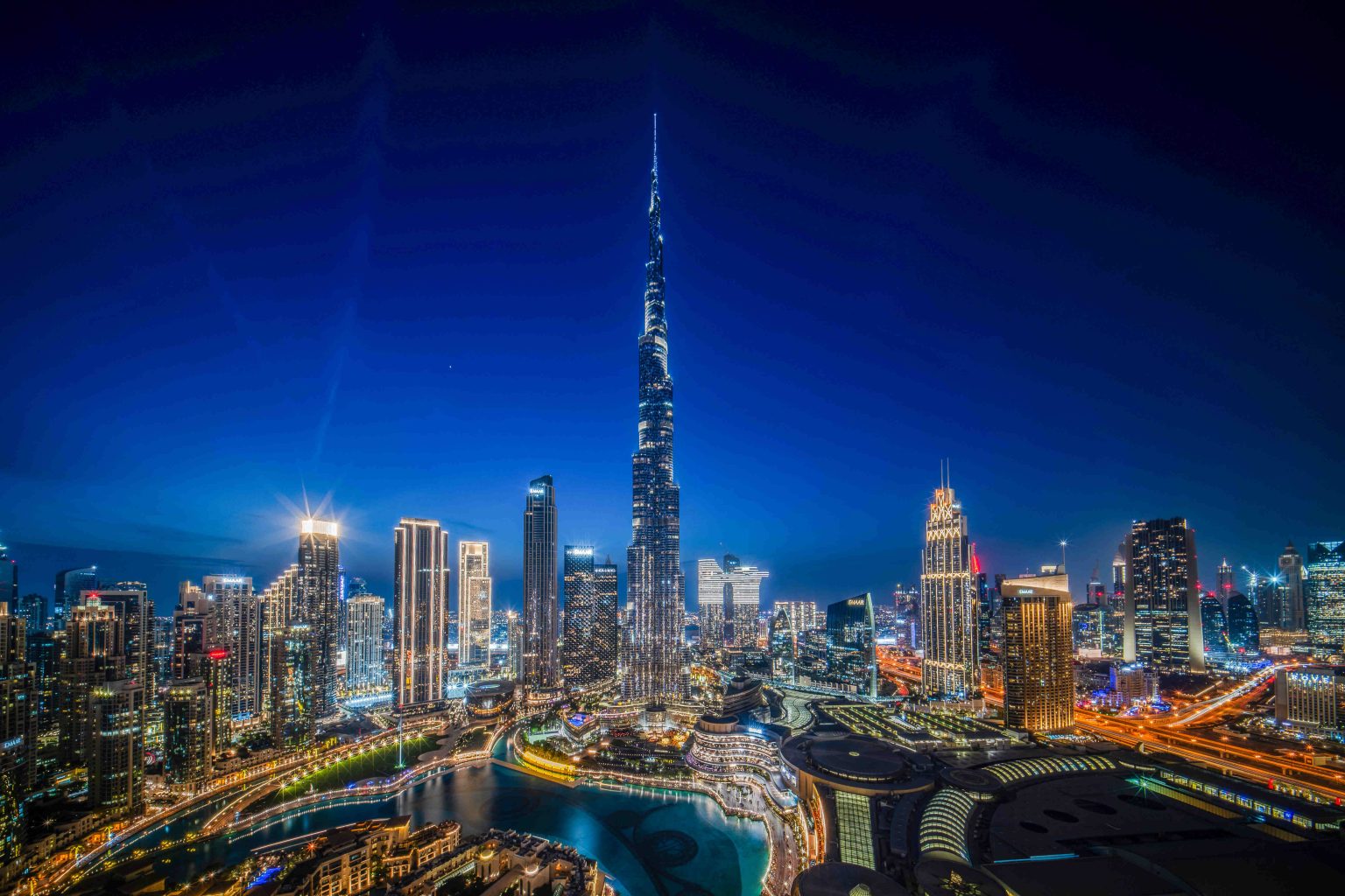 Burj Khalifa’s Façade Transformed with Advanced RGBW Lighting