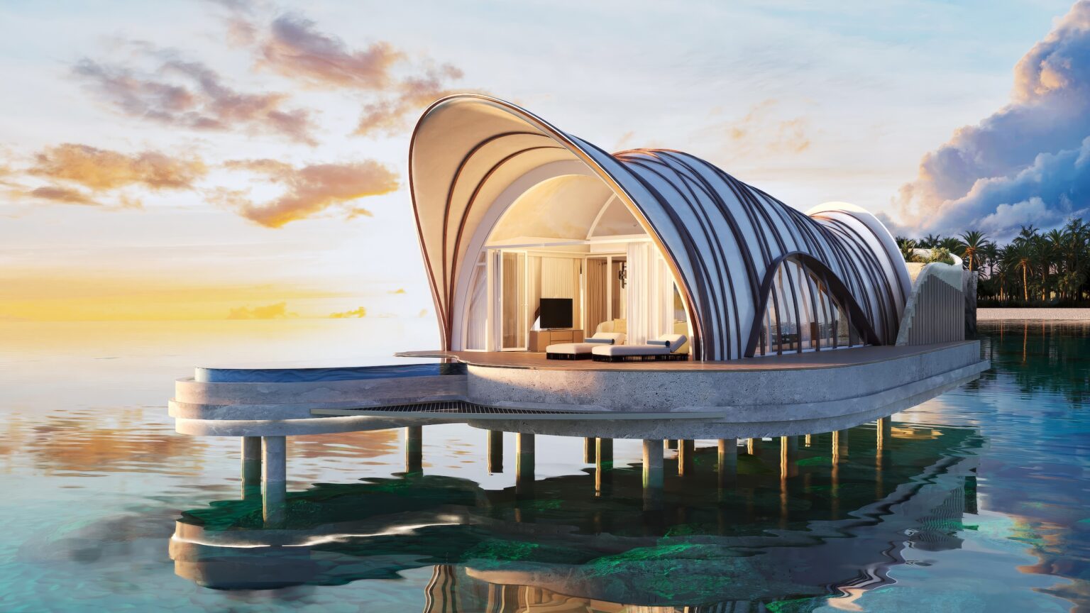 SAMANA Ocean Views Interiors by ELIE SAAB: Redefining Luxury in the Maldives