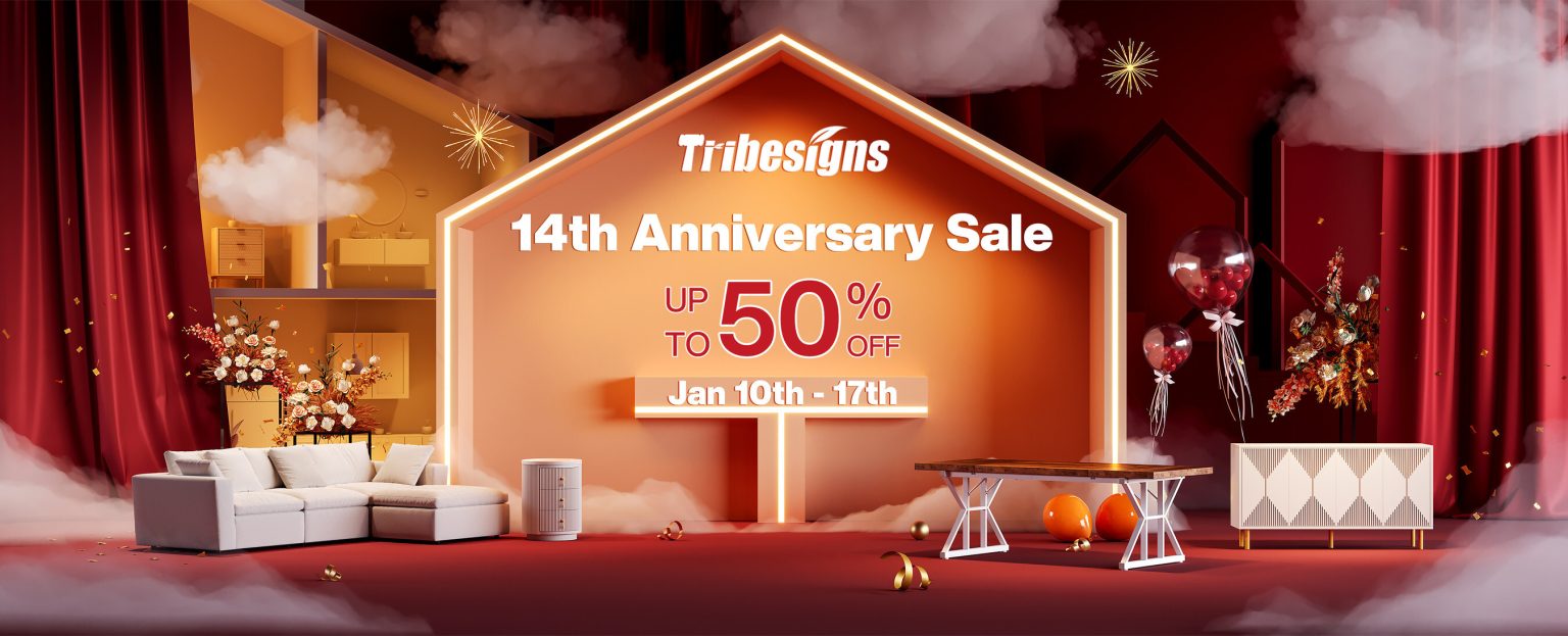 Celebrate 14 Years with Tribesigns’ Exclusive Furniture Sale!