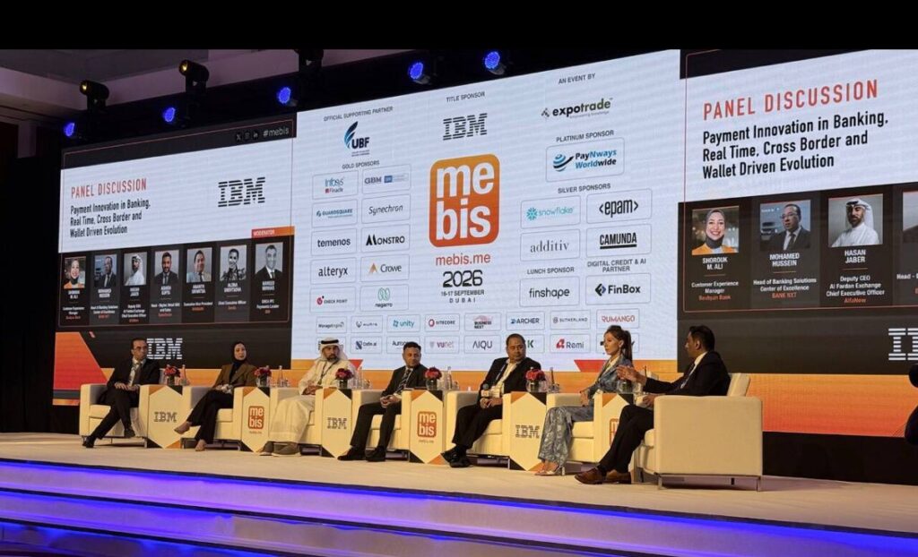 How payments are changing: Sends CEO Alona Shevtsova on the MEBIS 2026 panel in Dubai MEBIS 2026 payments innovation panel on stage in Dubai: How payments are changing: Sends CEO Alona Shevtsova on the MEBIS 2026 panel in Dubai