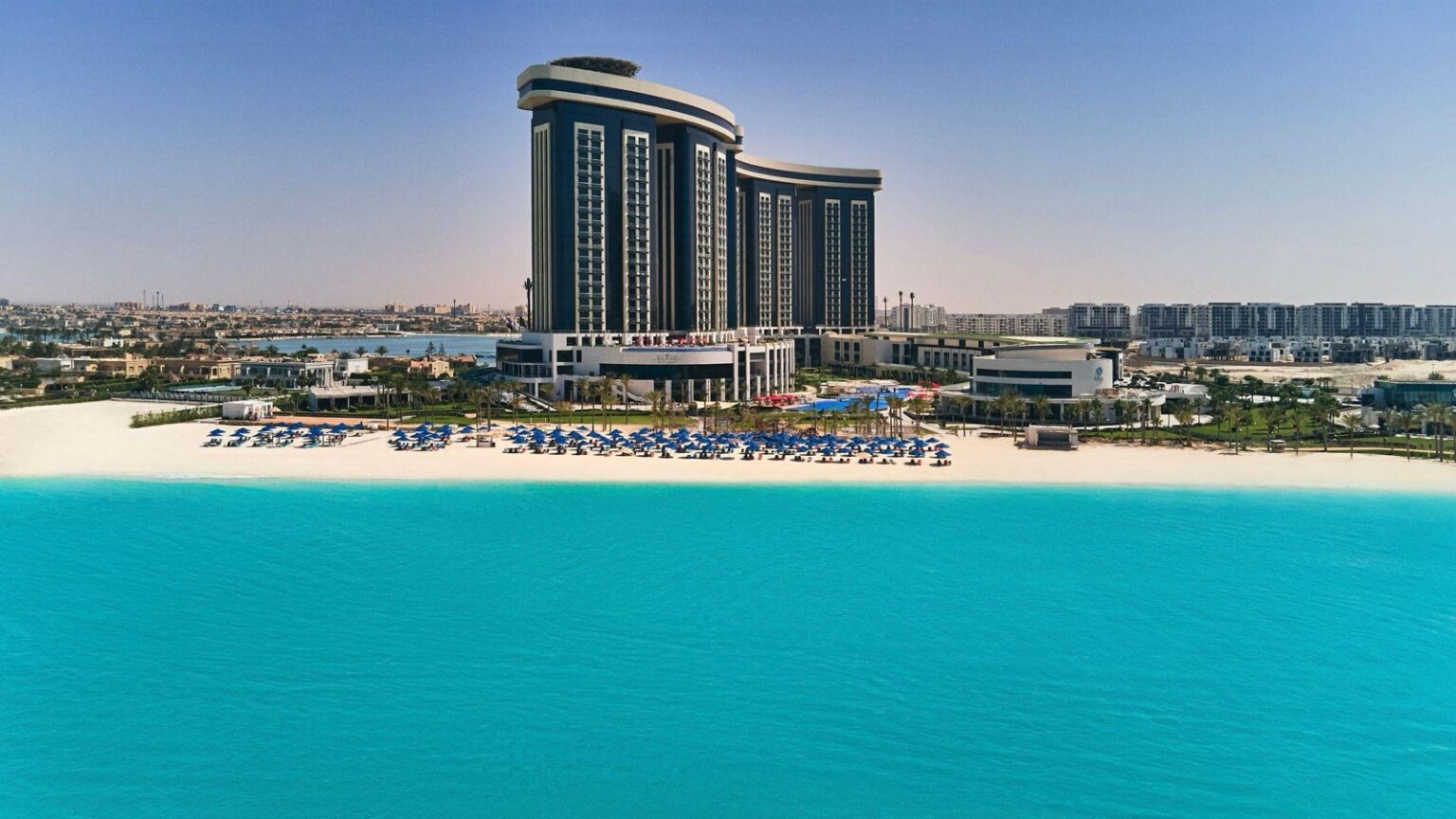 Guests can expect DJs and live bands at Rixos Hotels Egypt this New Year: a Rixos beachfront resort on the Egyptian coast